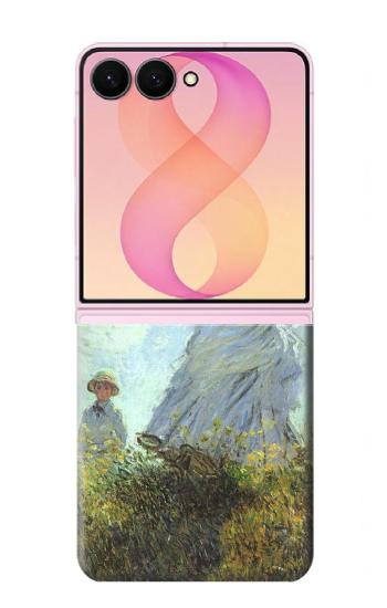 S2415 Claude Monet Woman with a Parasol Case For Samsung Galaxy Z Flip 8