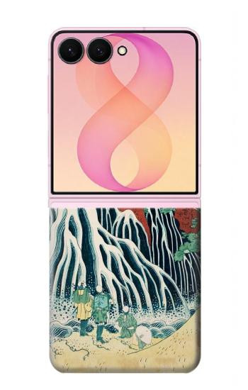 S2491 Hokusai Kirifuri Waterfall at Kurokami Case For Samsung Galaxy Z Flip 8