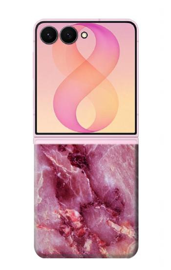 S3052 Pink Marble Graphic Printed Case For Samsung Galaxy Z Flip 8
