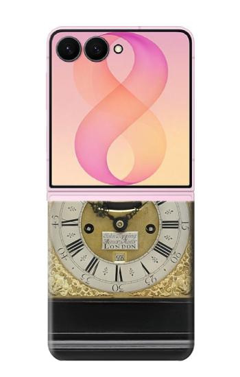 S3144 Antique Bracket Clock Case For Samsung Galaxy Z Flip 8