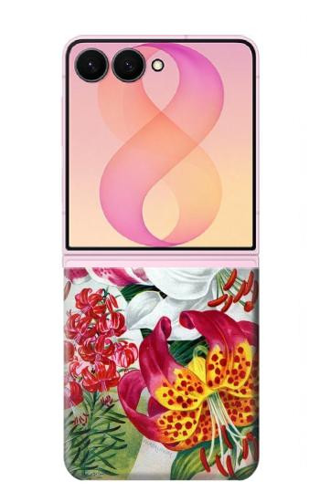S3205 Retro Art Flowers Case For Samsung Galaxy Z Flip 8