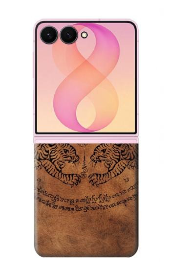 S3209 Sak Yant Twin Tiger Case For Samsung Galaxy Z Flip 8