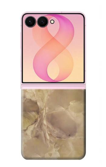 S3240 Yellow Marble Stone Case For Samsung Galaxy Z Flip 8