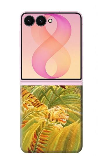 S3344 Henri Rousseau Tiger in a Tropical Storm Case For Samsung Galaxy Z Flip 8