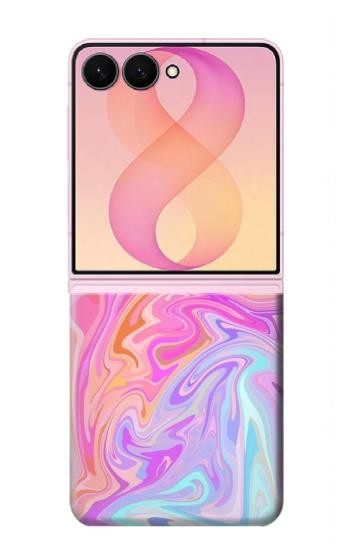 S3444 Digital Art Colorful Liquid Case For Samsung Galaxy Z Flip 8