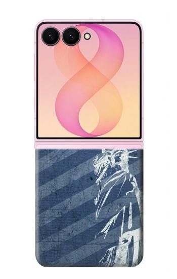 S3450 US Flag Liberty Statue Case For Samsung Galaxy Z Flip 8