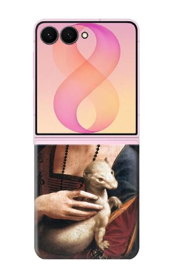 S3471 Lady Ermine Leonardo da Vinci Case For Samsung Galaxy Z Flip 8