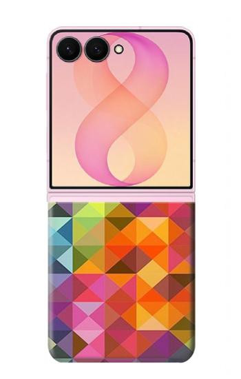 S3477 Abstract Diamond Pattern Case For Samsung Galaxy Z Flip 8