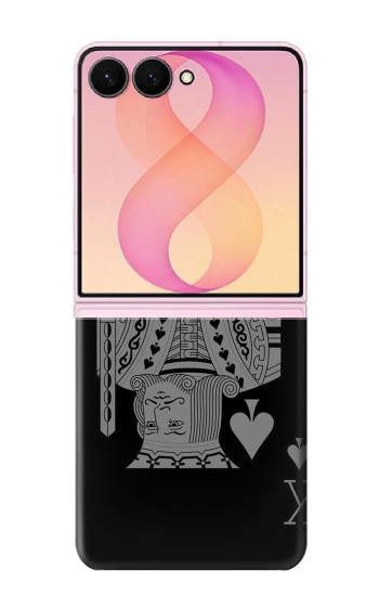 S3520 Black King Spade Case For Samsung Galaxy Z Flip 8