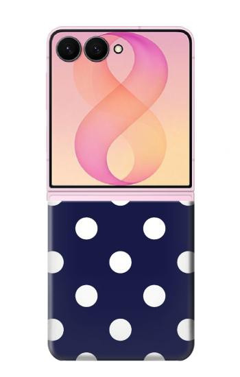 S3533 Blue Polka Dot Case For Samsung Galaxy Z Flip 8