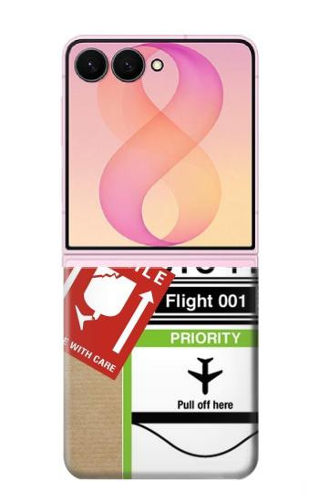 S3543 Luggage Tag Art Case For Samsung Galaxy Z Flip 8