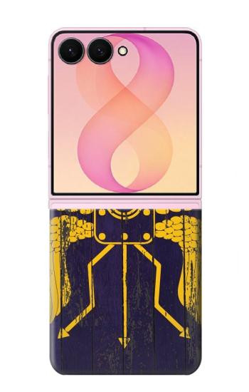 S3546 Roman Shield Blue Case For Samsung Galaxy Z Flip 8