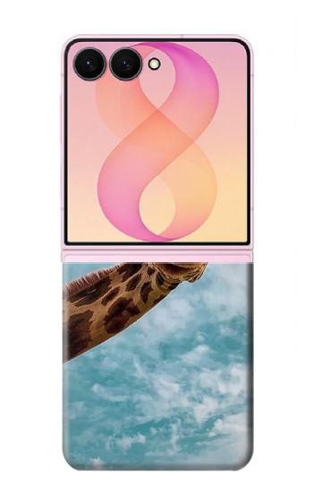 S3680 Cute Smile Giraffe Case For Samsung Galaxy Z Flip 8