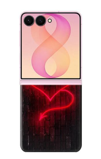 S3682 Devil Heart Case For Samsung Galaxy Z Flip 8