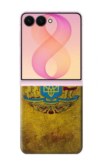 S3858 Ukraine Vintage Flag Case For Samsung Galaxy Z Flip 8