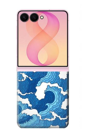 S3901 Aesthetic Storm Ocean Waves Case For Samsung Galaxy Z Flip 8