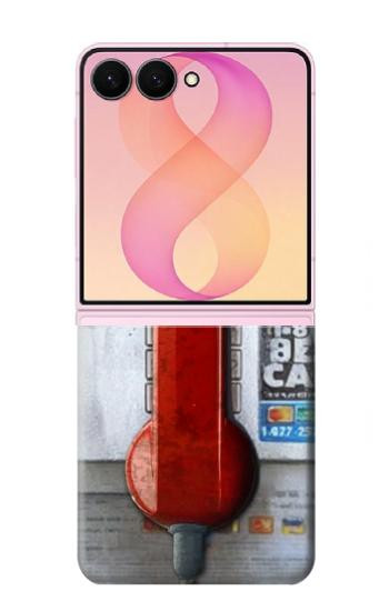 S3925 Collage Vintage Pay Phone Case For Samsung Galaxy Z Flip 8