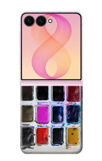 S3956 Watercolor Palette Box Graphic Case For Samsung Galaxy Z Flip 8
