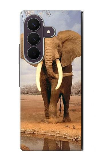 S0310 African Elephant Case For Samsung Galaxy Z Fold 8 Ultra