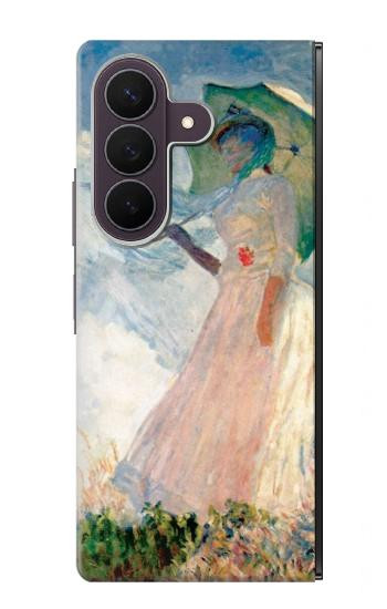 S0998 Claude Monet Woman with a Parasol Case For Samsung Galaxy Z Fold 8 Ultra