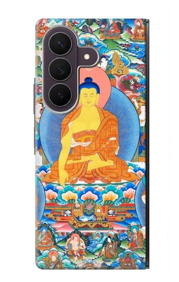 S1256 Buddha Paint Case For Samsung Galaxy Z Fold 8 Ultra