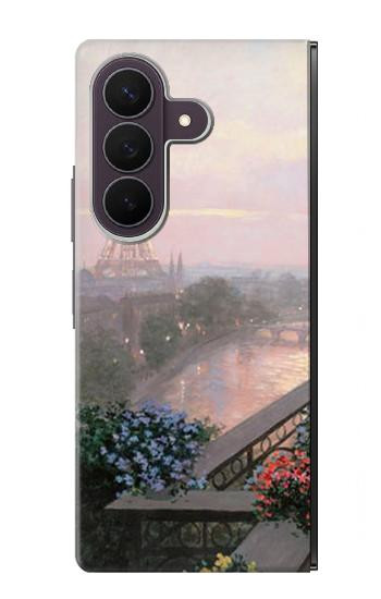 S1443 Terrace in Paris Eifel Case For Samsung Galaxy Z Fold 8 Ultra