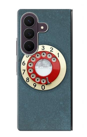 S1968 Rotary Dial Telephone Case For Samsung Galaxy Z Fold 8 Ultra