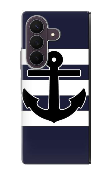 S2758 Anchor Navy Case For Samsung Galaxy Z Fold 8 Ultra