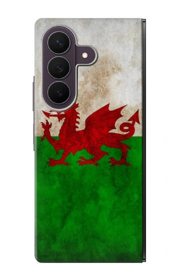 S2976 Wales Football Soccer Flag Case For Samsung Galaxy Z Fold 8 Ultra