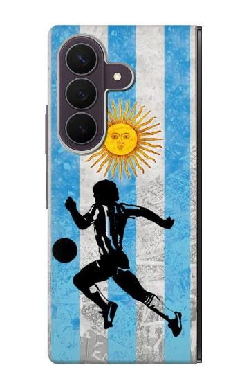S2977 Argentina Football Soccer Case For Samsung Galaxy Z Fold 8 Ultra