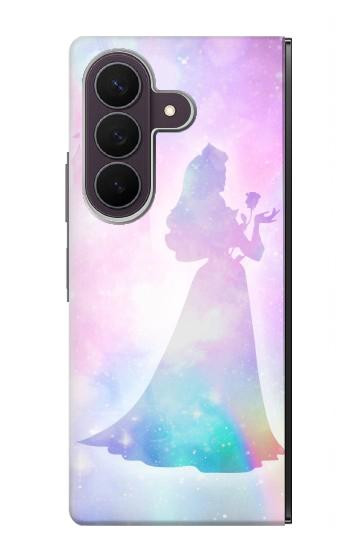 S2992 Princess Pastel Silhouette Case For Samsung Galaxy Z Fold 8 Ultra