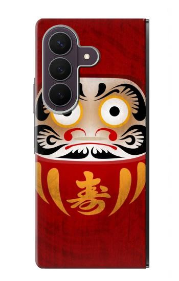S3023 Japan Good Luck Daruma Doll Case For Samsung Galaxy Z Fold 8 Ultra
