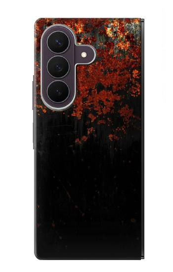 S3071 Rusted Metal Texture Graphic Case For Samsung Galaxy Z Fold 8 Ultra