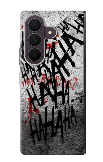 S3073 Joker Hahaha Blood Splash Case For Samsung Galaxy Z Fold 8 Ultra