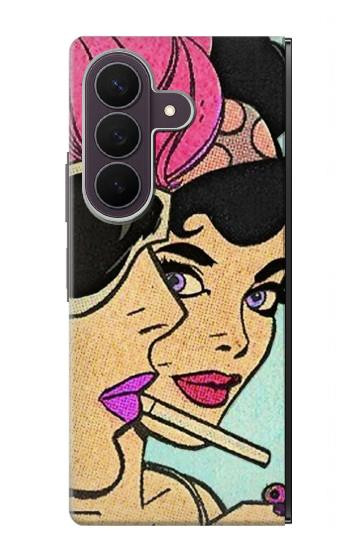 S3171 Girls Pop Art Case For Samsung Galaxy Z Fold 8 Ultra