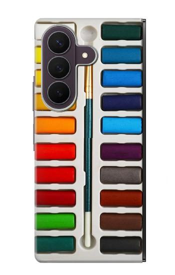 S3243 Watercolor Paint Set Case For Samsung Galaxy Z Fold 8 Ultra