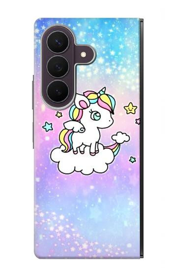 S3256 Cute Unicorn Cartoon Case For Samsung Galaxy Z Fold 8 Ultra