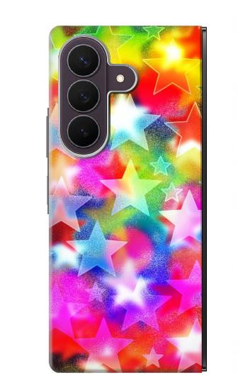 S3292 Colourful Disco Star Case For Samsung Galaxy Z Fold 8 Ultra