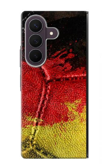 S3303 Germany Flag Vintage Football Graphic Case For Samsung Galaxy Z Fold 8 Ultra