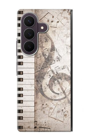 S3390 Music Note Case For Samsung Galaxy Z Fold 8 Ultra