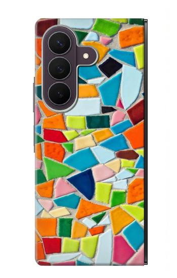 S3391 Abstract Art Mosaic Tiles Graphic Case For Samsung Galaxy Z Fold 8 Ultra