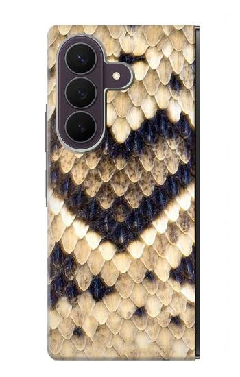 S3417 Diamond Rattle Snake Graphic Print Case For Samsung Galaxy Z Fold 8 Ultra