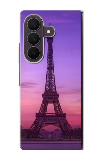 S3447 Eiffel Paris Sunset Case For Samsung Galaxy Z Fold 8 Ultra