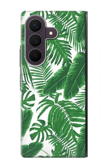 S3457 Paper Palm Monstera Case For Samsung Galaxy Z Fold 8 Ultra
