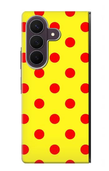 S3526 Red Spot Polka Dot Case For Samsung Galaxy Z Fold 8 Ultra