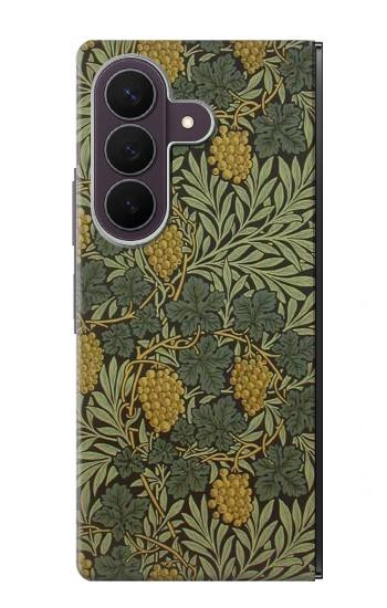 S3662 William Morris Vine Pattern Case For Samsung Galaxy Z Fold 8 Ultra