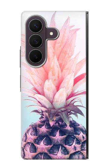 S3711 Pink Pineapple Case For Samsung Galaxy Z Fold 8 Ultra