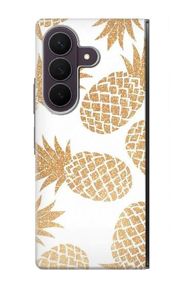 S3718 Seamless Pineapple Case For Samsung Galaxy Z Fold 8 Ultra