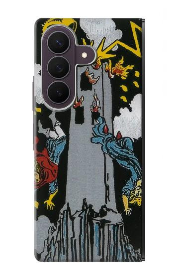 S3745 Tarot Card The Tower Case For Samsung Galaxy Z Fold 8 Ultra