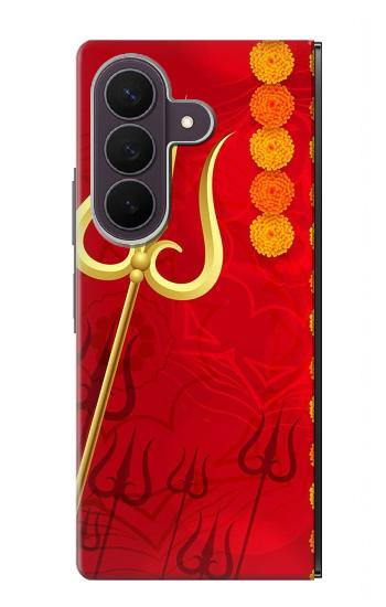 S3788 Shiv Trishul Case For Samsung Galaxy Z Fold 8 Ultra